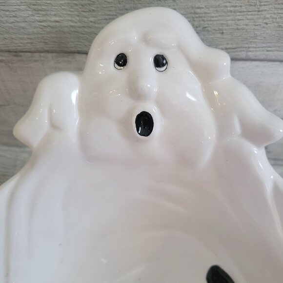 Nabisco Classics Collection Ghost Candy Bowl "Boo!" Design - Picture 3 of 9